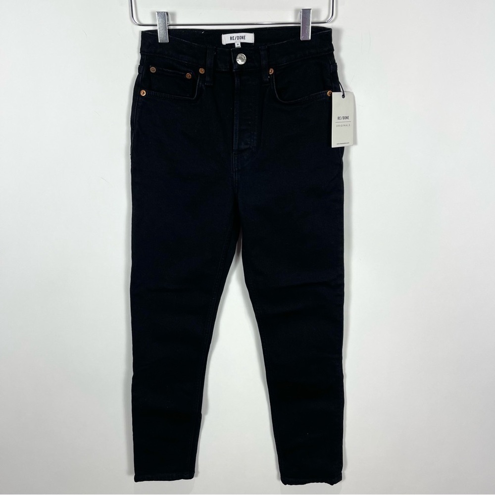 RE/DONE 90s Ultra High Rise Skinny Ankle Crop Jeans